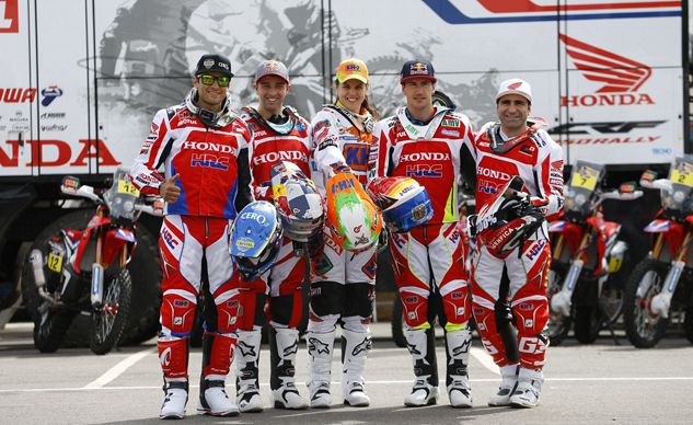 Team HRC Is Ready For 2015 Dakar!