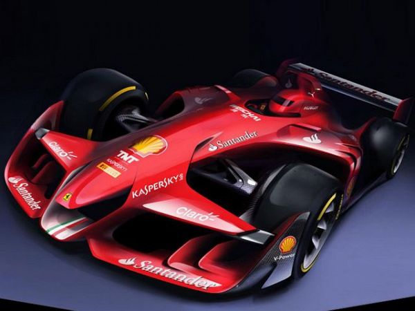 Ferrari Envisions Formula 1 Car Of The Future!