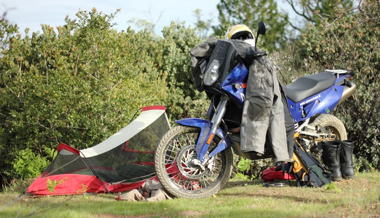 Moto Camping – It's Worth Looking For a Room With a View