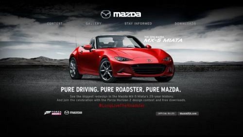 Mazda & XBox announce the MX-5 Livery Design Contest 