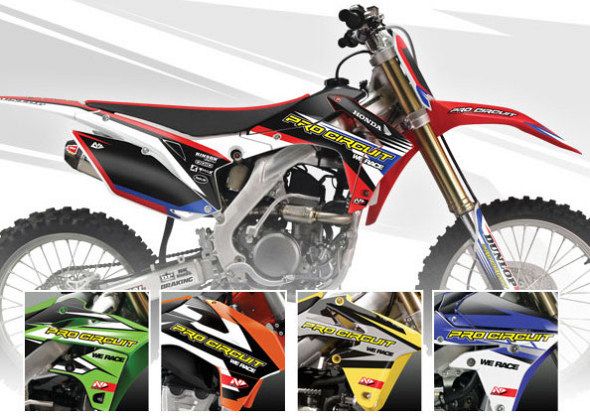 Pro Circuit 2015 Graphic Kits