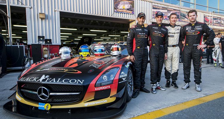 Abu Dhabi Racing Black Falcon Takes Off In 3rd Grid At The 24h Dubai Race