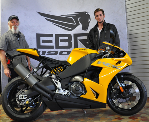 Thrashed Bike Racing EBR 1190RX In MotoAmerica