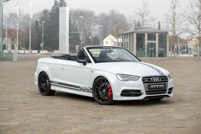 MTM tunes the Audi S3 Cabrio to 426 PS
