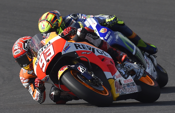 فالنتينو روسي: مارك ماركيز يريد كل شيء أو لا شيء