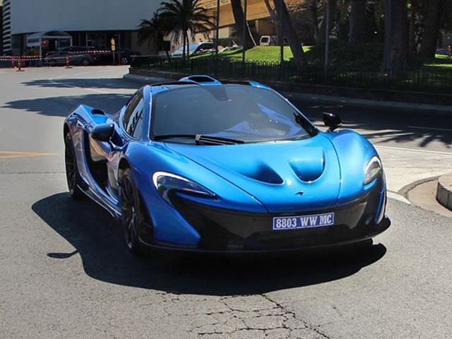 Guess Which Superstar Just Bought This Blue McLaren P1?