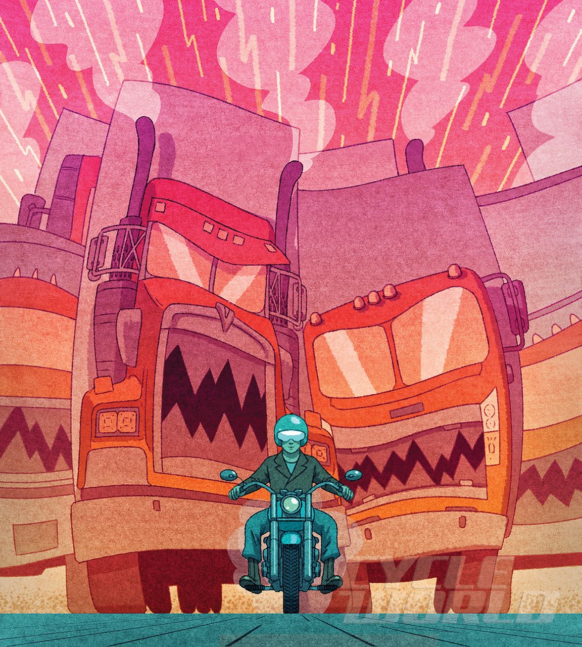 I may not know the road but I know my motorcycle!