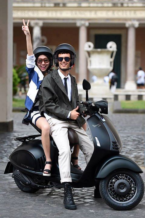Armani & Piaggio's Special Edition of the Vespa 946!